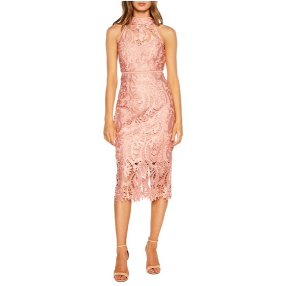 Bardot Dresses & Skirts - 🎉HP🎉 [bardot] nwot blush isa lace halter dress